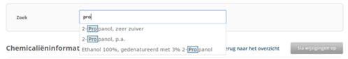 chemicalieninformatie